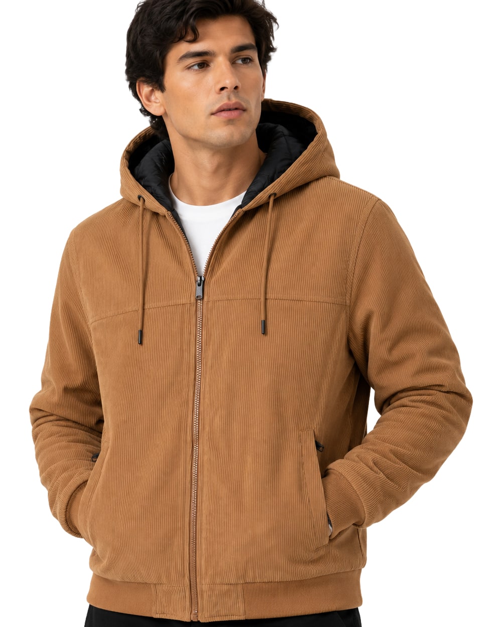 Men's Corduory Jacket #J85 Camel