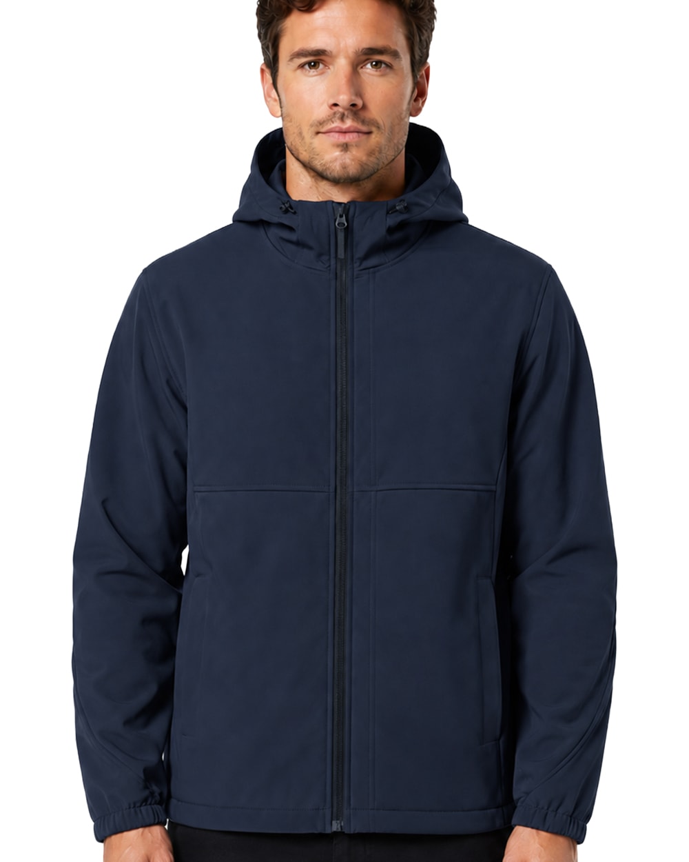 Men's Hooded Softshell Jacket #K04