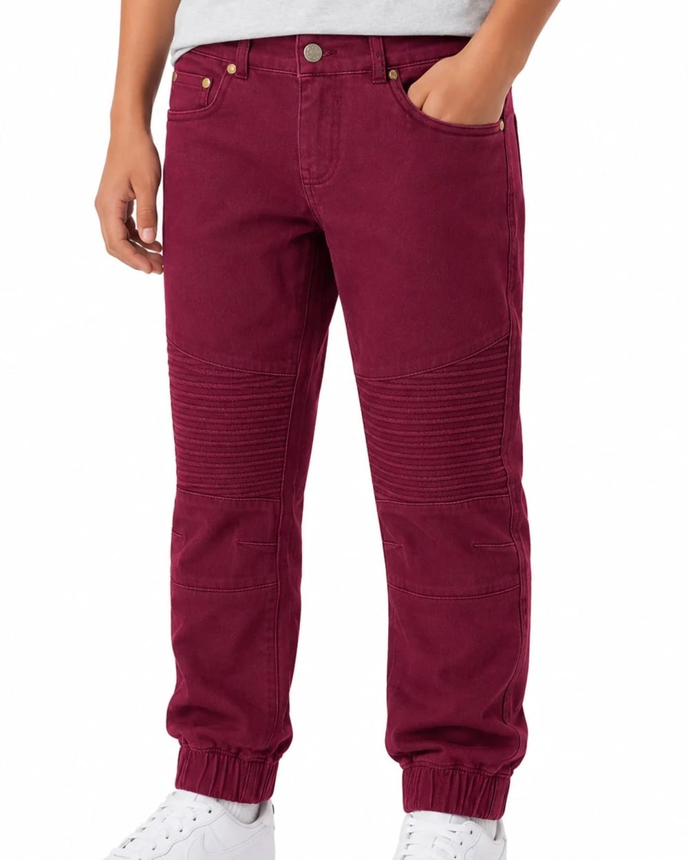 Boys' Cotton Twill Joggers #102