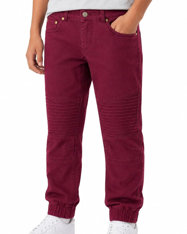Boys' Cotton Twill Joggers #102