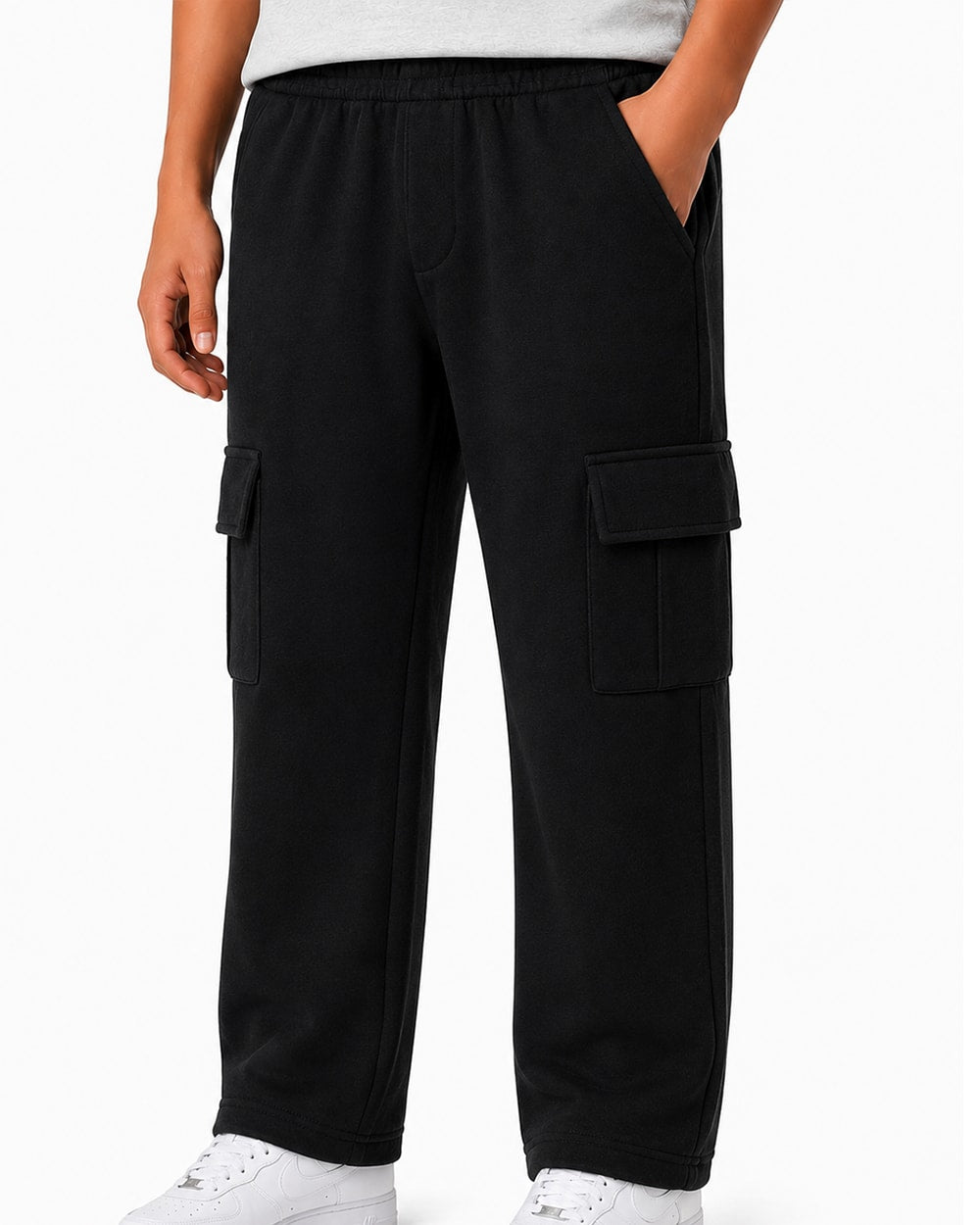 Boys' Fleece Cargo Pants #16