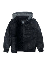 Boys’ Faux Leather Jacket #810