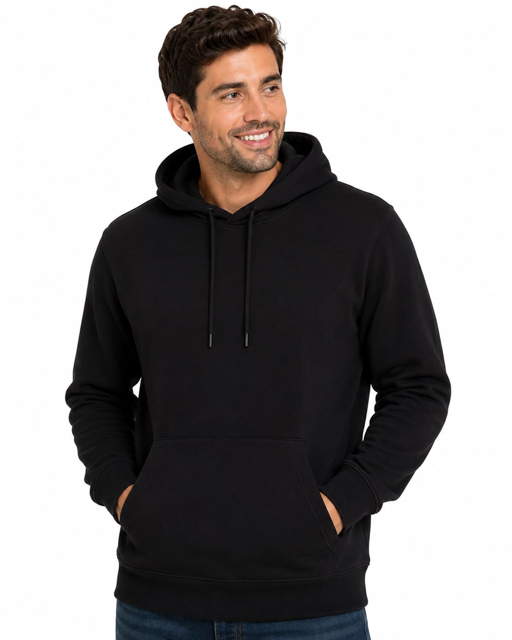 Men's Lightweight Pullover Fleece Hoodie #01