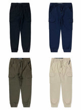 Boys’ Cotton Twill Cargo Jogger Pants #800