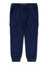 Boys’ Cotton Twill Cargo Jogger Pants #800