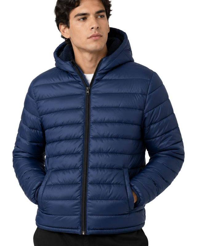 Men's Puffer Jacket With Hood #J21