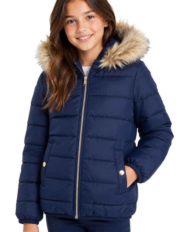 Girls’ Jacket with Sherpa Lining #J42