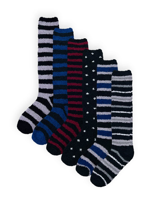 Knee-Length Crew Cozy Socks #028 (Dozen)