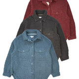 Women’s Sherpa Fleece Shacket #09