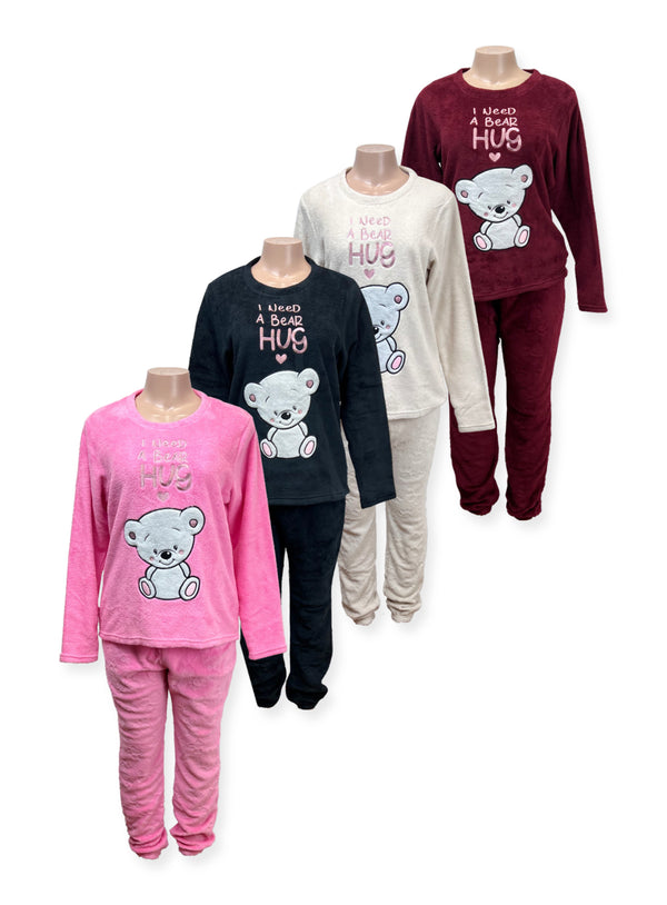 Ladies' Micro Polar Fleece 2PC Set #701