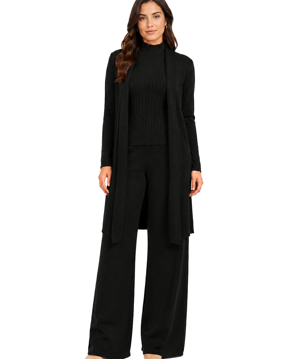 Women's 3-Piece Ribbed Knit Loungewear Set #11