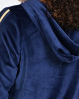 Women’s Velour Zip Hoodie & Wide-Leg Pant Set #08