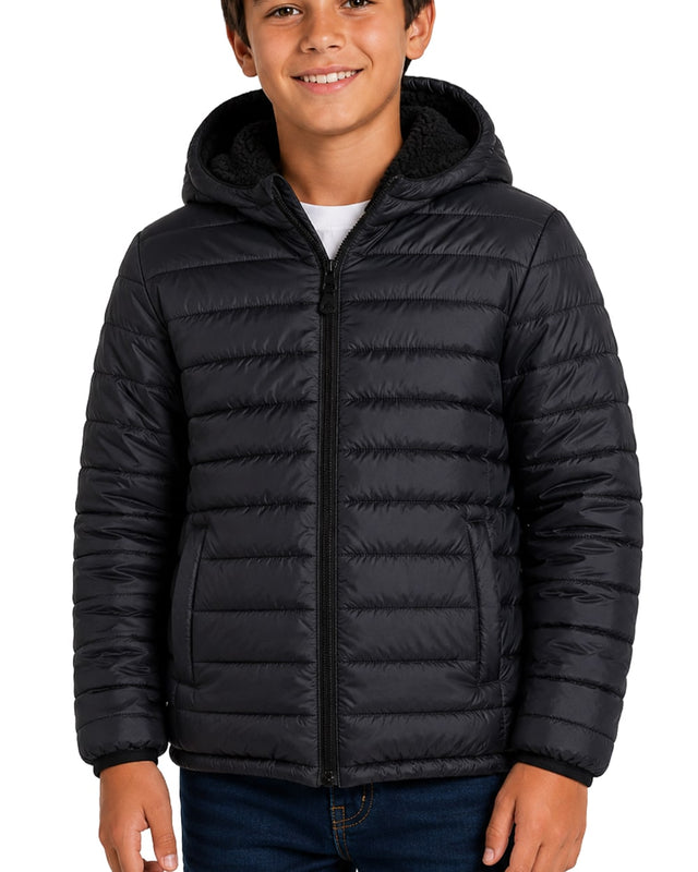 Boys' Reversible Jacket With Sherpa Lining #26