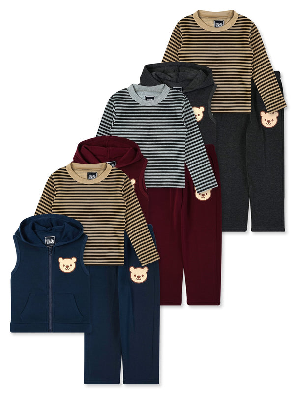 Boys' 3PC Fleece Set #T02