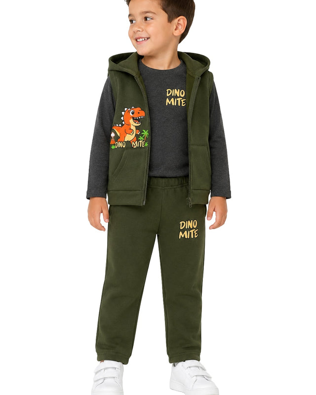 Boys' 3PC Fleece Set #T13