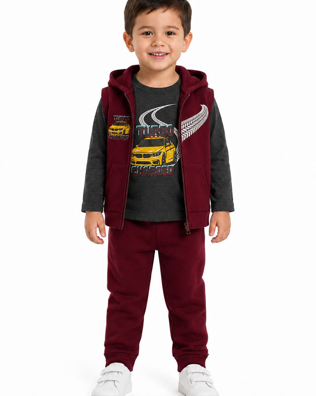Boys' 3PC Fleece Set #T14