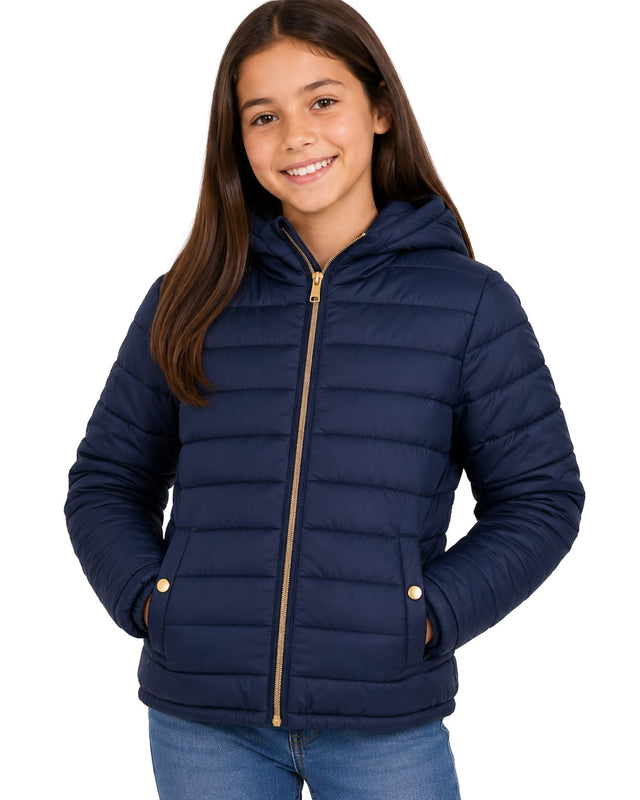 Girls' Reversible Jacket With Sherpa Lining #97-26