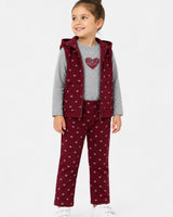 Girls' 3PC Fleece Set #T16