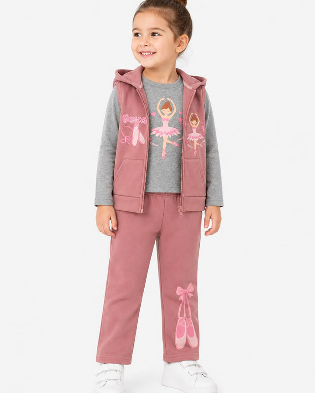 Girls' 3PC Fleece Set #T18