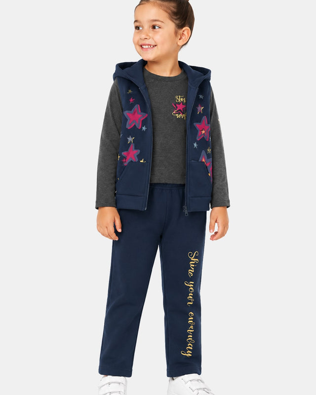 Girls' 3PC Fleece Set #T19