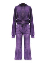 Ladies' 2PC Velour Set #V06