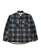 Boys' Shacket with Sherpa Lining #534