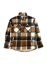 Boys' Shacket with Sherpa Lining #534