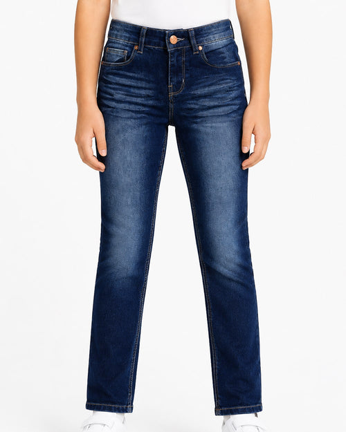 Girls' Faded Skinny Jeans #01