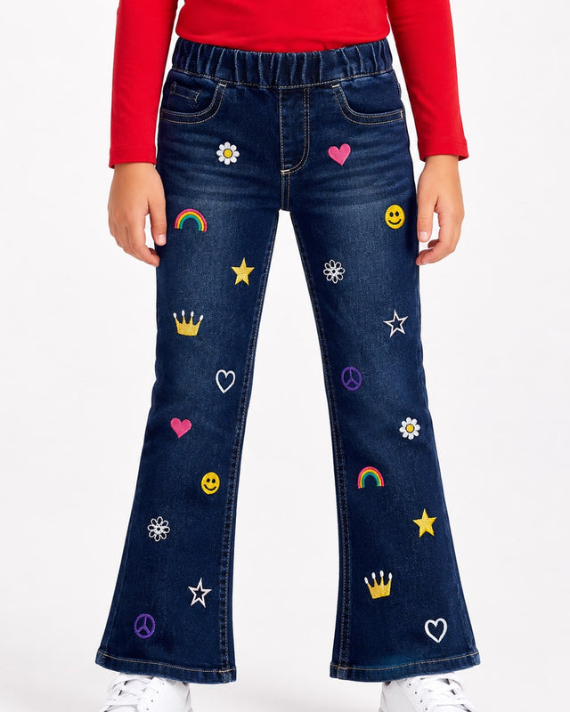 Girls' Flare Jeans #08