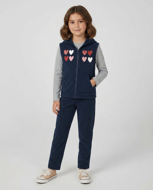 Girls' 3PC Fleece Set #T06
