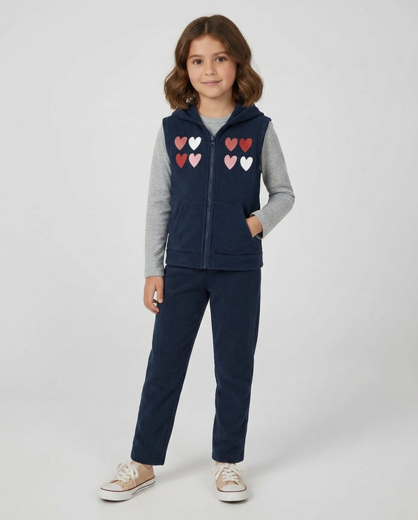 Girls' 3PC Fleece Set #T06