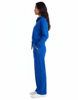 Women’s Soft Touch Half-Zip Hoodie & Wide-Leg Pants Set #23