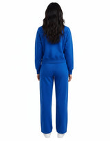 Women’s Soft Touch Half-Zip Hoodie & Wide-Leg Pants Set #23