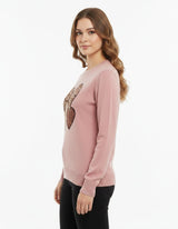 Crewneck Heart Sweater