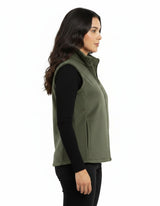 Fleece Vest With Sherpa Lining