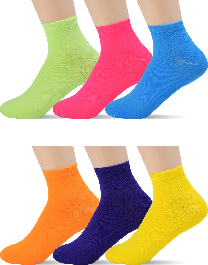 Wholesale Girls' Assorted Design Socks (Dozen)