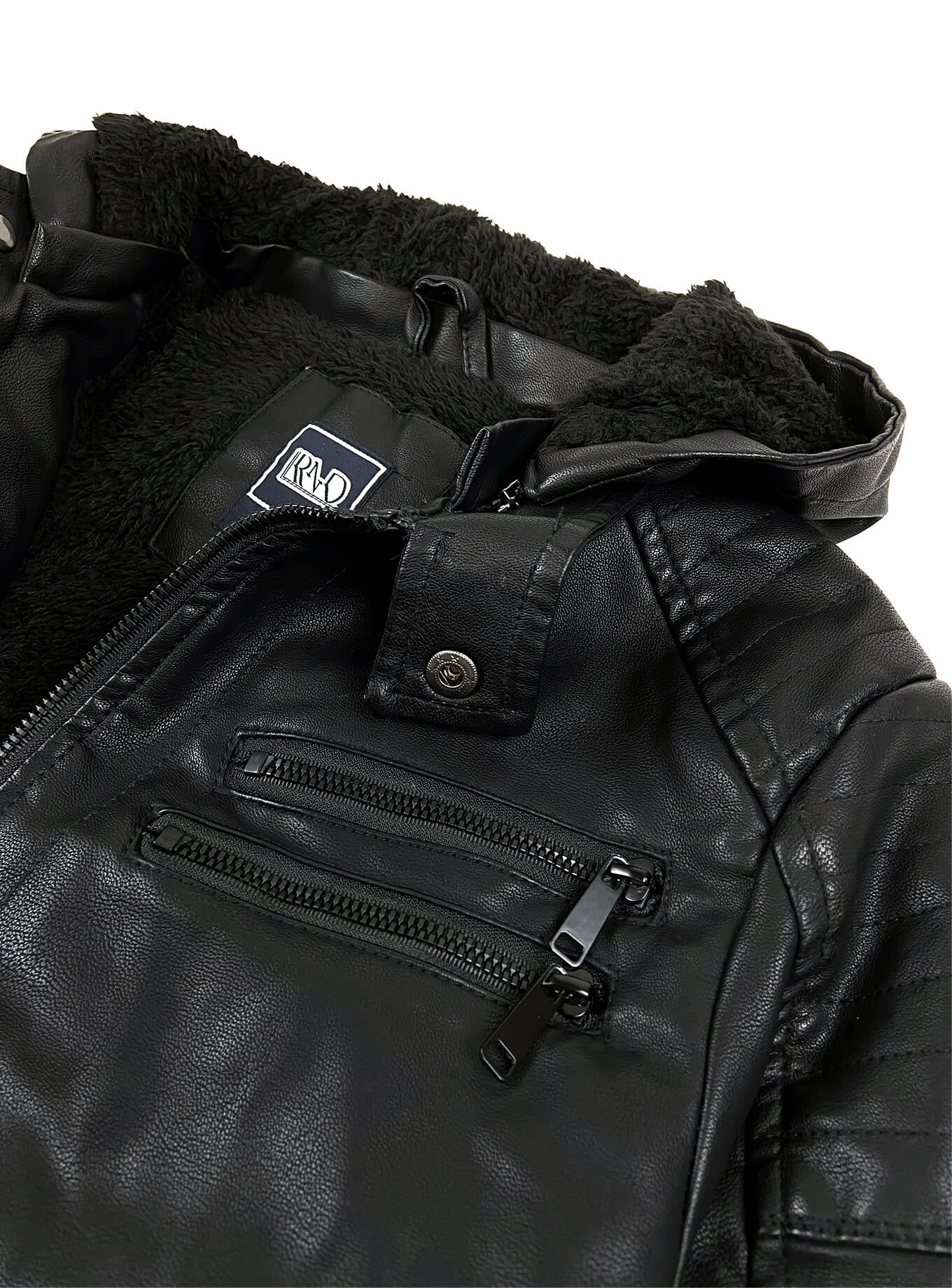 Wholesale Boysâ€™ Faux Leather Jacket #13 - Wholesale Clothing Chase USA