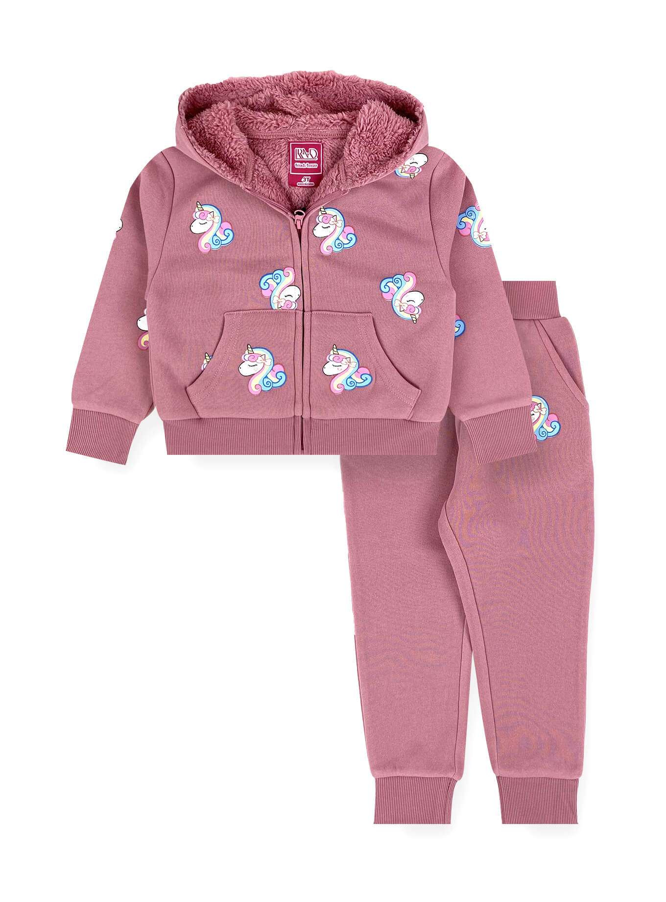 Wholesale Girls’ 2PC DTM Sherpa Fleece Set #21 - Wholesale Clothing ...