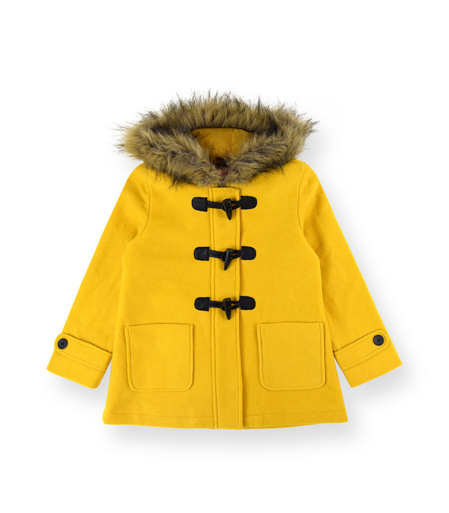 Wholesale Girls' Jacket Fur on Hood (Sizes 7-16)